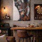 Chestnut Horse 50X60 cm - CAN588